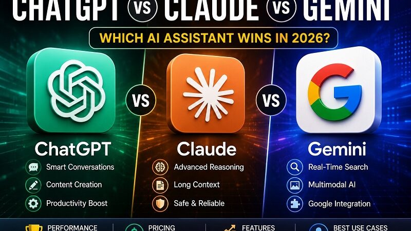 ChatGPT vs Claude vs Gemini: Which AI Assistant is Best in 2026?